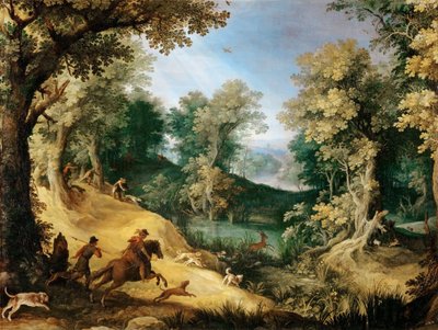 Deer Hunt by Paul Brill